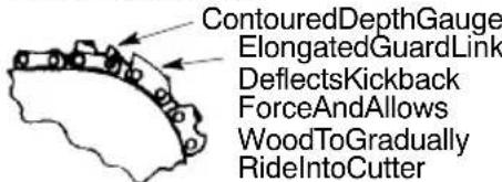 MCCULLOCH CS 400T - WARNING: The following features - 2