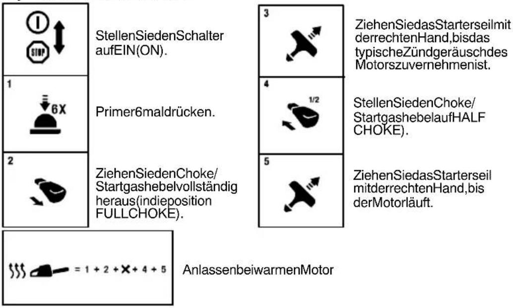 MCCULLOCH CS 360T - ERKLÄRUNGDERSYMBOLE - 1
