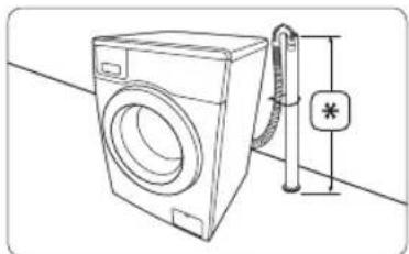 SAMSUNG WF81F5E5P4W - Dans une conduite d'évacuation - 1