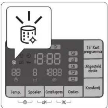 SAMSUNG WF81F5E5P4W - De automatische alarmfunctie voor Eco trommelreiniging - 1