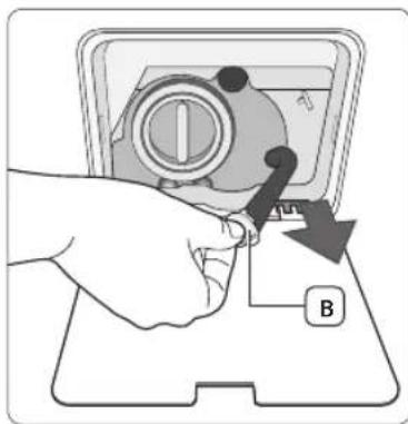 SAMSUNG WF81F5E5P4W - Vidanger le lave-linge en urgence - 2