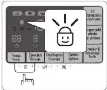 SAMSUNG WF71F5E5P4W EcoBubble - Sécurité infant - 1