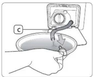 SAMSUNG WF71F5E5P4W EcoBubble - Vidanger le lave-linge en urgence - 3