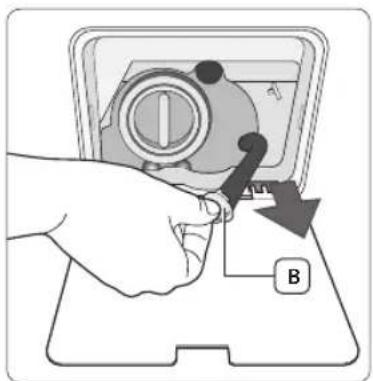 SAMSUNG WF71F5E5P4W EcoBubble - Notfallabpumpen - 2