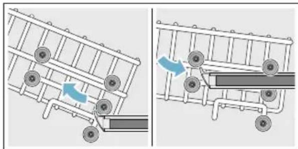 BOSCH SHP65T56UC - Manually adjustable upper rack* - 1