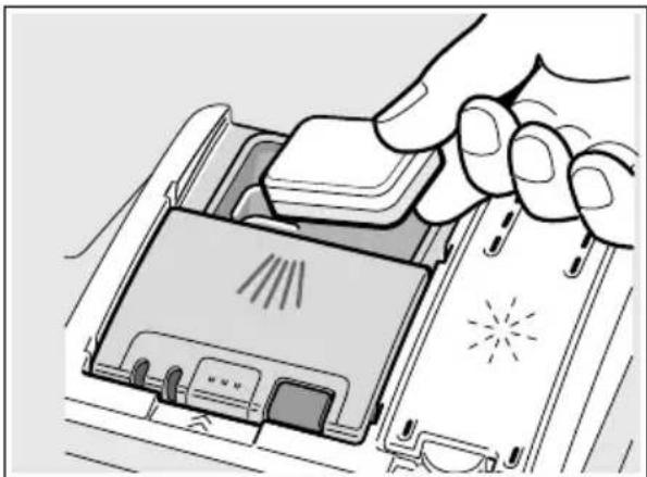 BOSCH SHP65T56UC - Adding detergent - 3