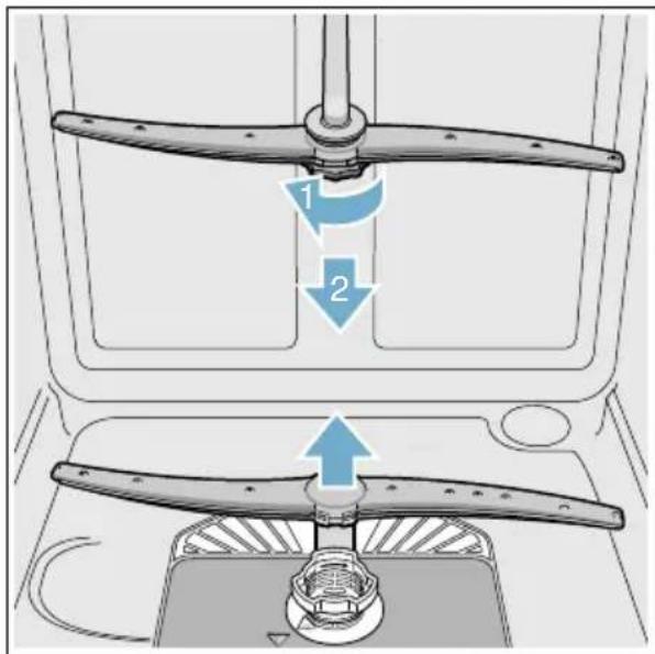 BOSCH SHX68T56UC - Bras gicleurs - 1