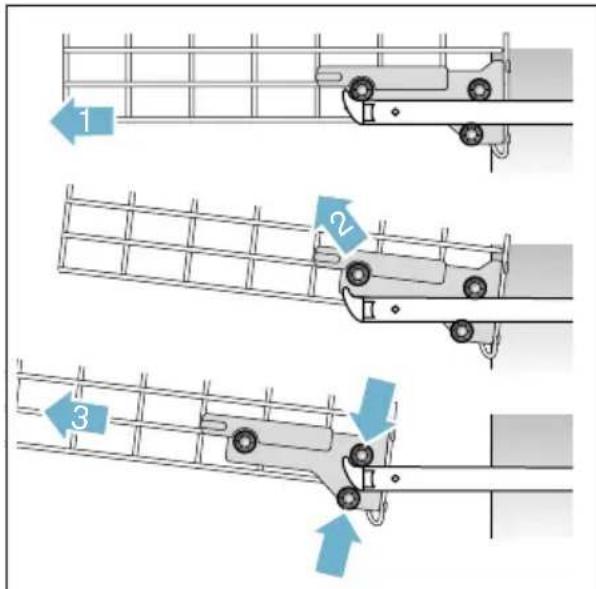 BOSCH SHX68T56UC - Removing upper rack 22 - 1