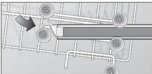BOSCH SRS4672EU - Adjusting position of basket * - 3