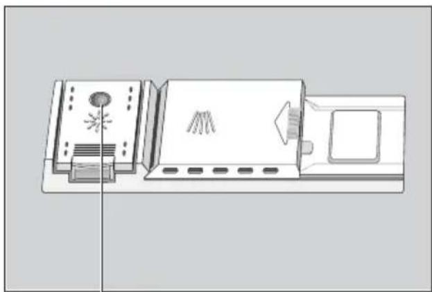 BOSCH SRS4672EU - Indicatie glansspoelmiddel bijvullen - 1