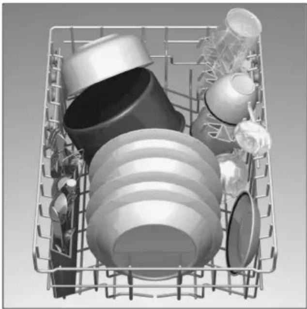 BOSCH SRS4672EU - Top basket feature * - 1