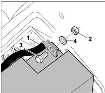 VIKING MT 5097 - Dépose et repose de la batterie - 2