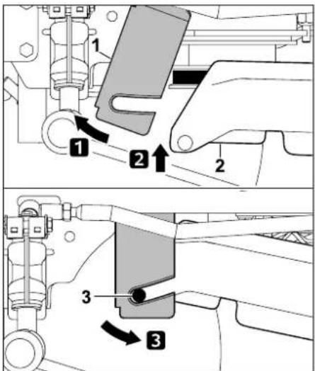 VIKING MT 5097 - Mähwerk hinten einhängen: - 7