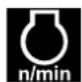 VIKING MT 5097 - Regolazione del numero di giri del motore a combustione: - 1