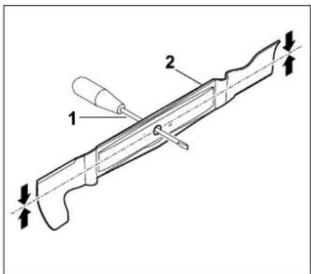 VIKING MT 5097 - Mähmesser auf Wuchtheit prüfen: - 1
