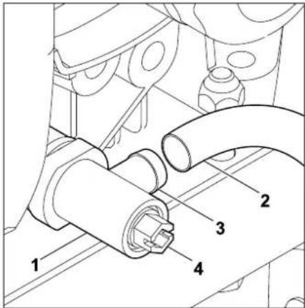 VIKING MR 4082 K - Motorolie aftappen: - 4
