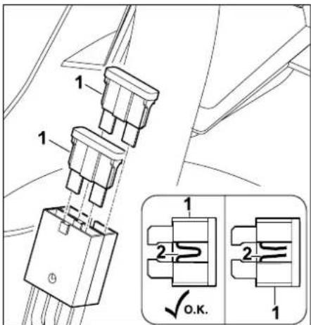 VIKING MR 4082 K - Plug-in fuses: - 1