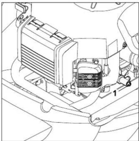 VIKING MR 4082 K - Vidange de l'huile moteur : - 3