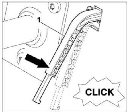 VIKING MR 4082 K - Cleaning the level sensor (grass catcher box) - 1
