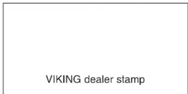 VIKING ME 545 C - Service schedule - 7