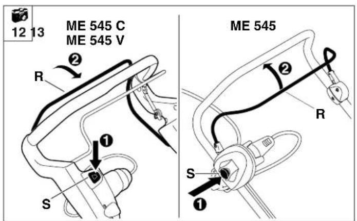 12 13 ME 545 C ME 545 V R ② ① S ME 545 R ② S ①