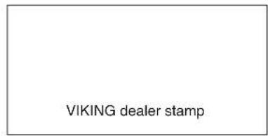 VIKING MB 655 VM - Service schedule - 5