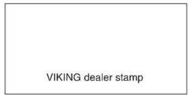 VIKING MB 655 VM - Service schedule - 3