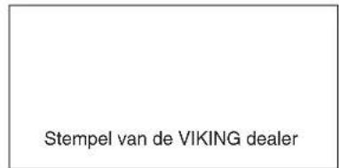 Stempel van de VIKING dealer