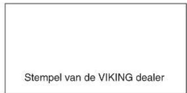 Stempel van de VIKING dealer