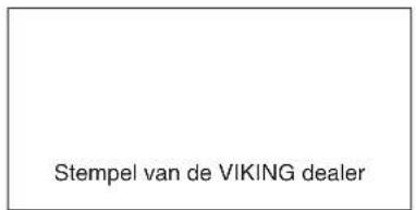 Stempel van de VIKING dealer