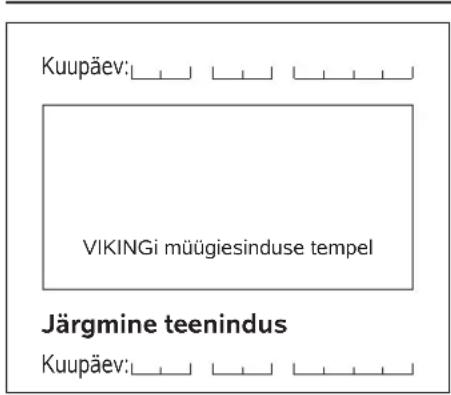 VIKING MB 443 X - Teenindusplaan - 2