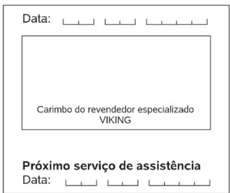 VIKING MB 443 X - Plano de manutenção - 58