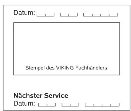 VIKING MB 443 X - Serviceplan - 30