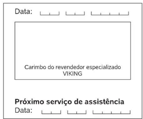 VIKING MB 443 X - Plano de manutenção - 60