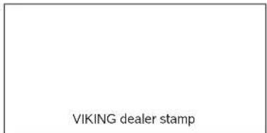 VIKING MB 443 X - Service schedule - 30