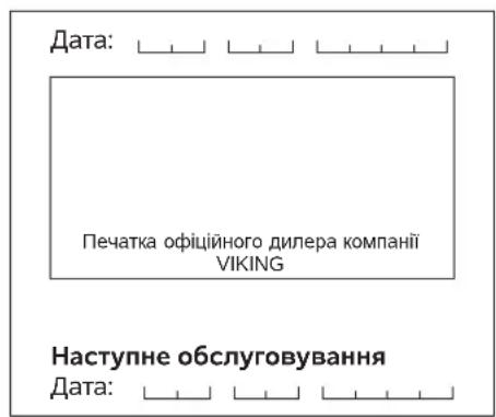 VIKING MB 443 T - План обслуговування - 67