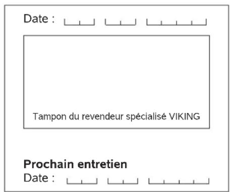 VIKING MB 443 T - Plan d'entretien - 6