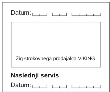 VIKING MB 443 T - Načrt servisiranja - 23