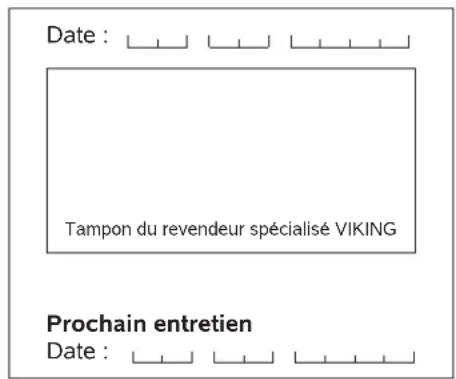 VIKING MB 443 C - Plan d'entretien - 6