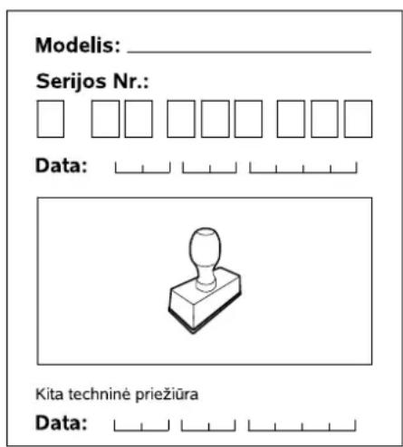 VIKING MB 2 RT - Perdavimo patvirtinimas - 1