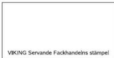 VIKING Servande Fackhandelns stämpel
