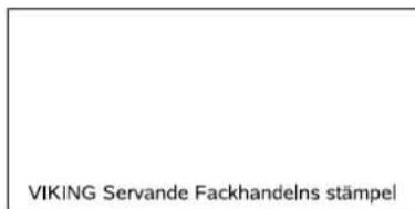VIKING Servande Fackhandelns stämpel