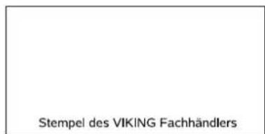 Stempel des VIKING Fachhändlers