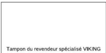 Tampon du revendeur spécialisé VIKING