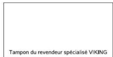 Tampon du revendeur spécialisé VIKING