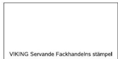 VIKING Servande Fackhandelns stämpel
