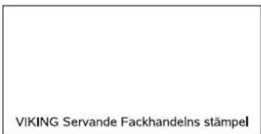VIKING Servande Fackhandelns stämpel