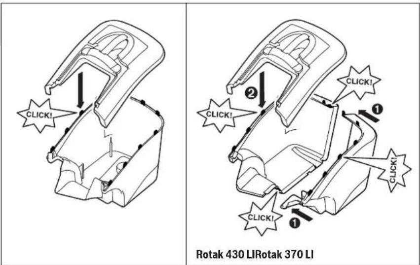 BOSCH Rotak 430 LI - Ličio jonų: - 6