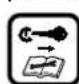 BOSCH Rotak 430 LI - Explication des symboles se trouvant sur l'outil de jardin - 6