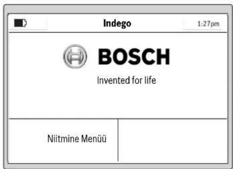 BOSCH Indego 1200 Connect - 416|Eesti - 16